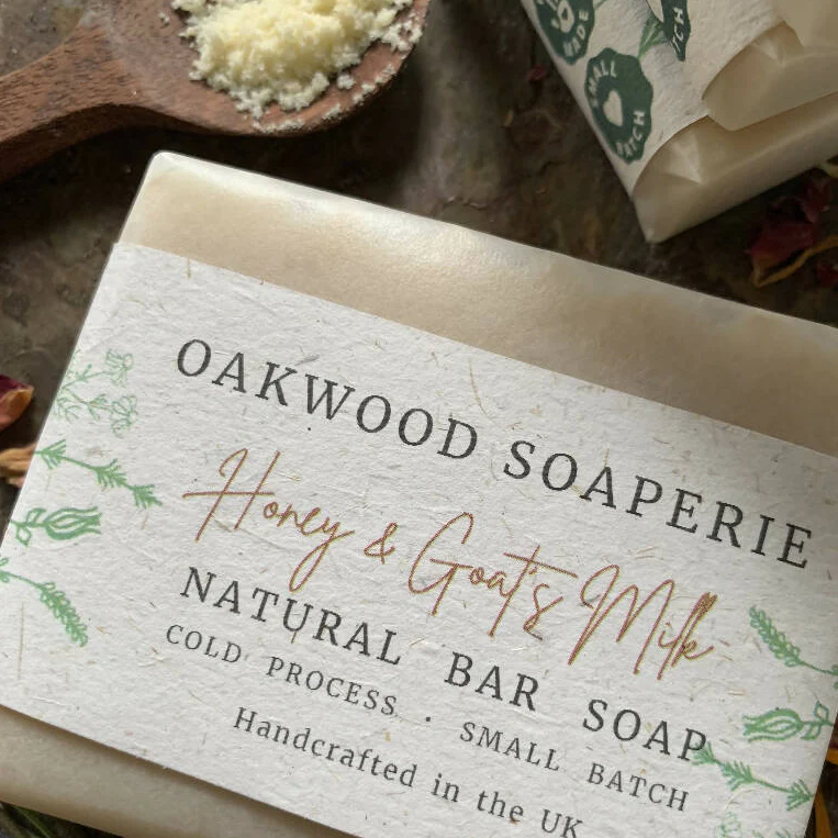 Honey & Goat's Milk Handmade Soap - Image 3