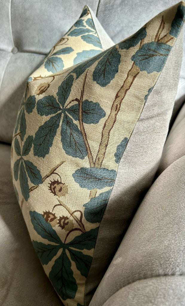 Horse Chestnut, Linen-Backed Cushion - Image 4