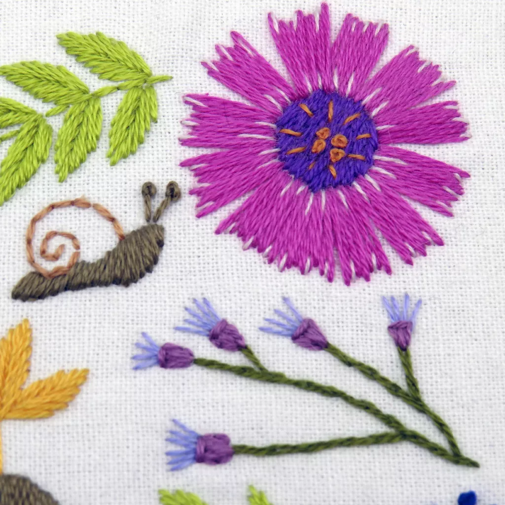 How does your Garden Grow Hand Embroidery Kit&nbsp; - Image 6