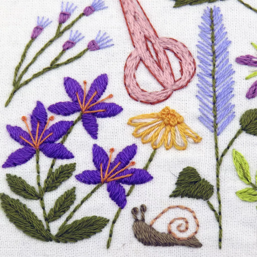 How does your Garden Grow Hand Embroidery Kit&nbsp; - Image 8
