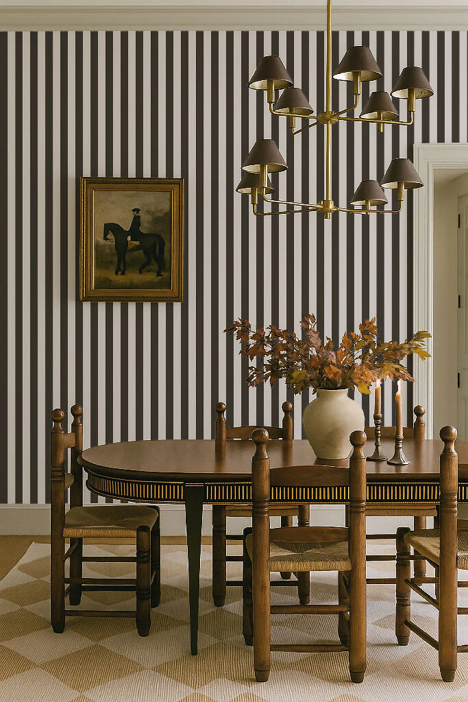 Humbug Stripe Wallpaper - Image 6