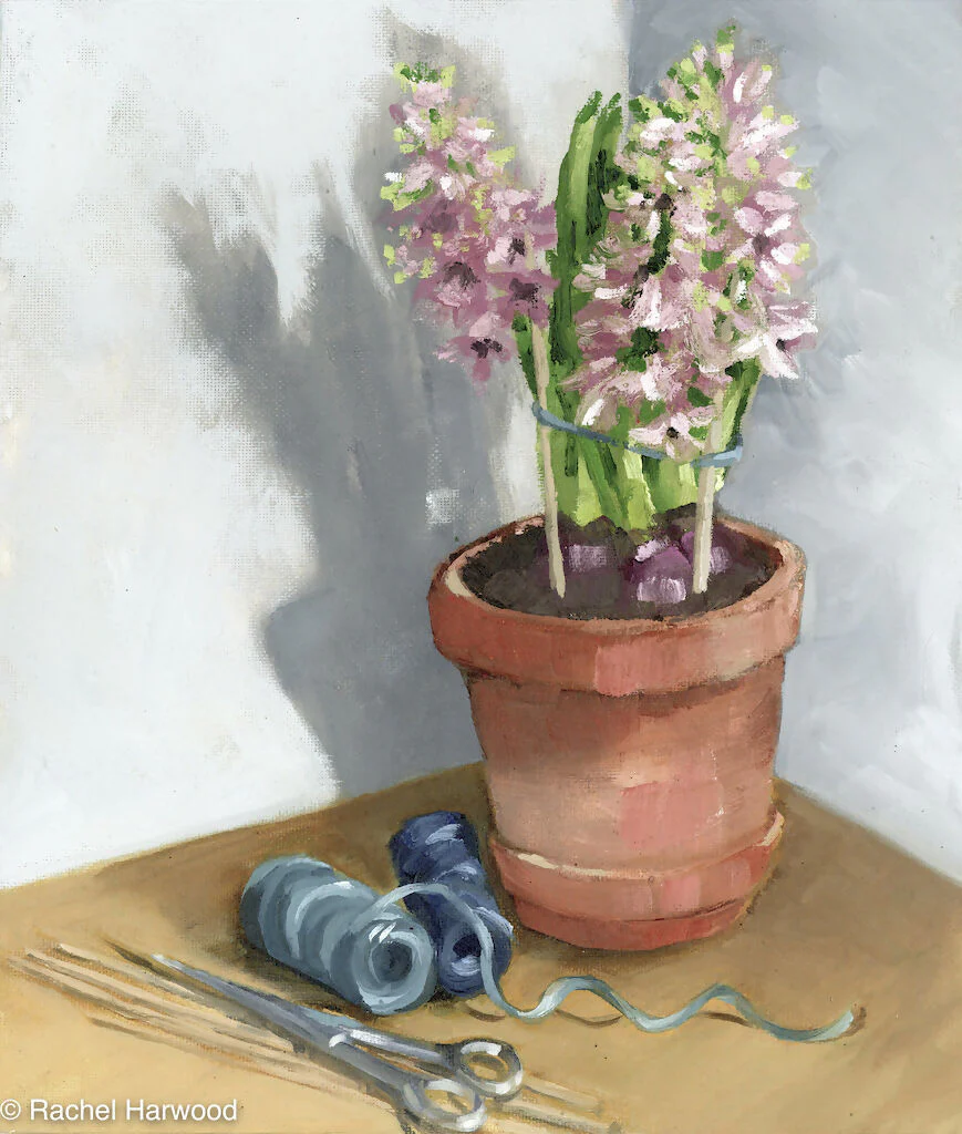 Hyacinths Fine Art Print - Image 2