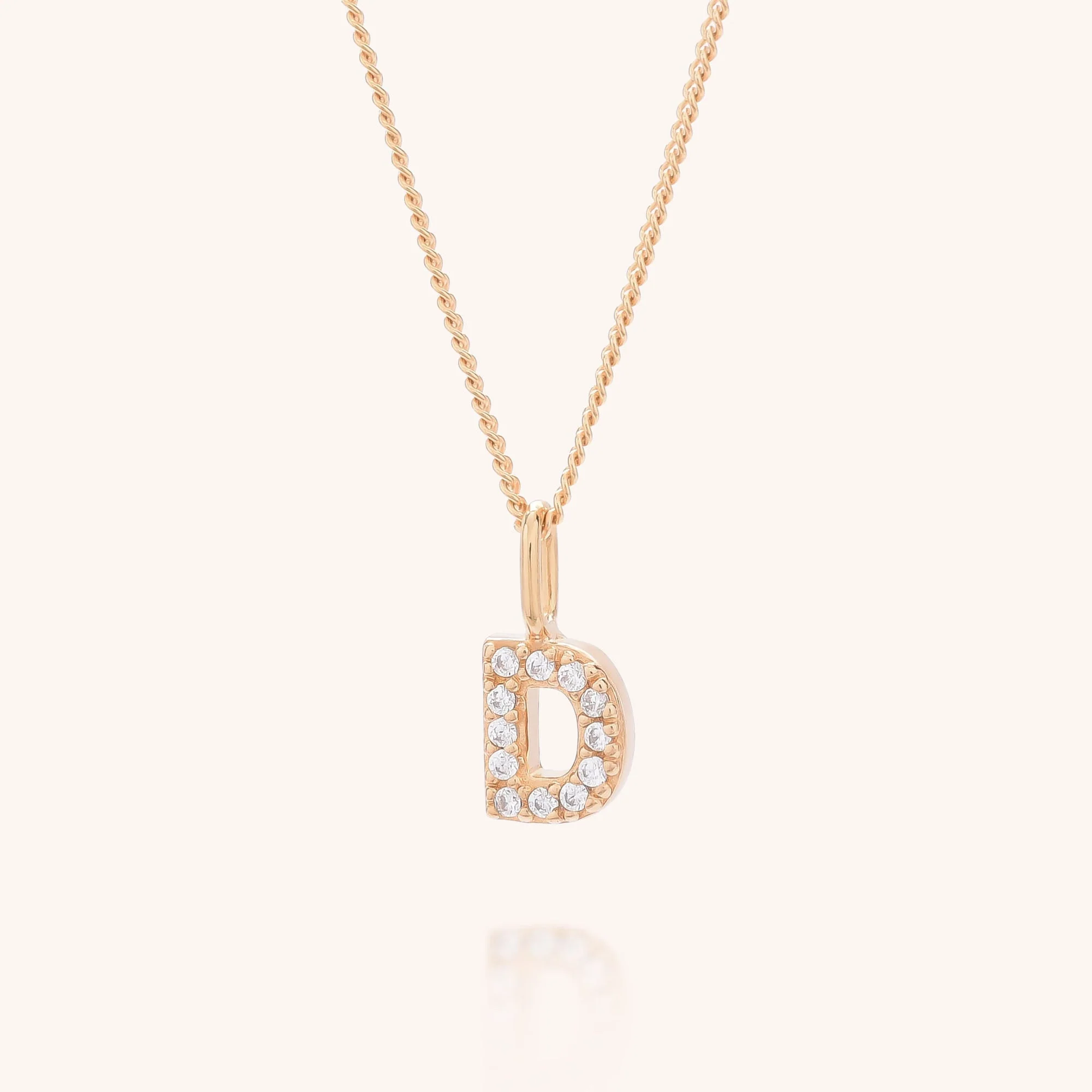Initial Sparkle Necklace - Image 4