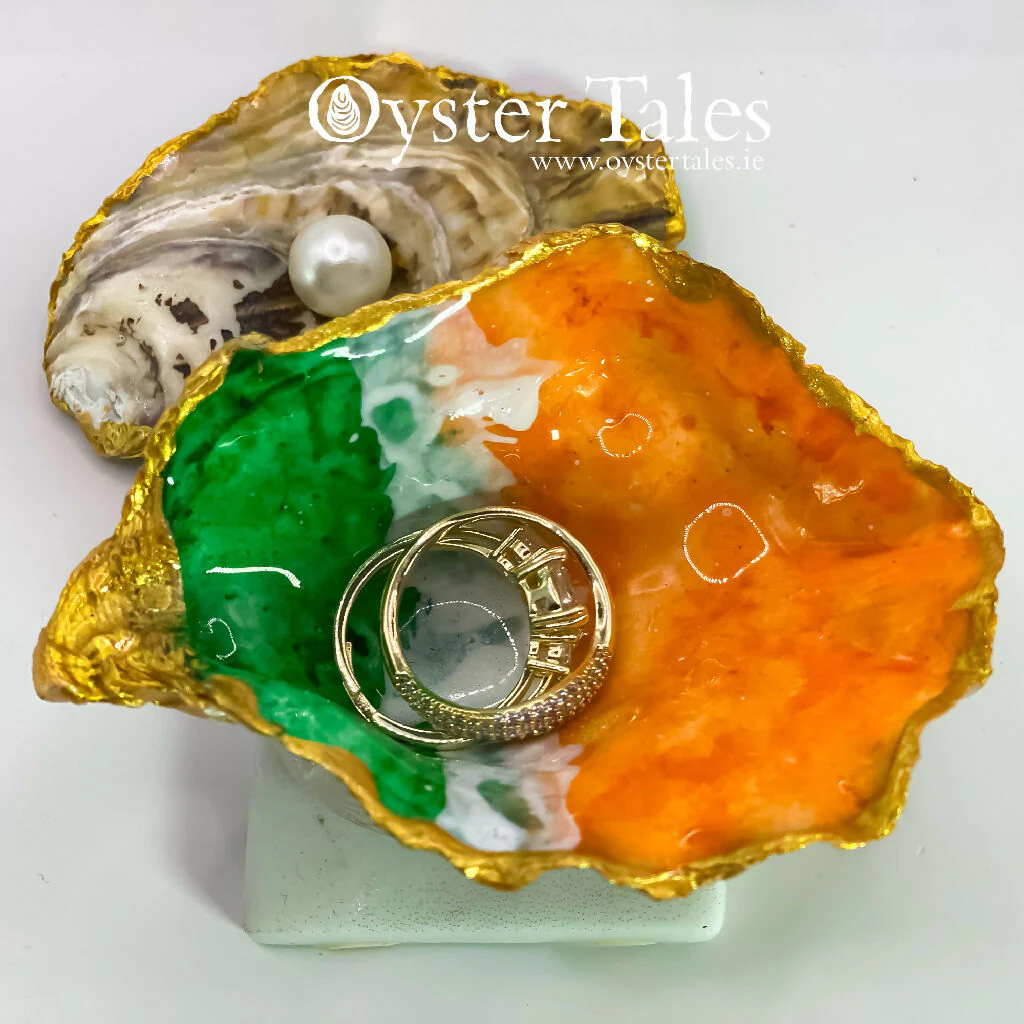 Irish Flag - Oyster Ring/Trinket Dish