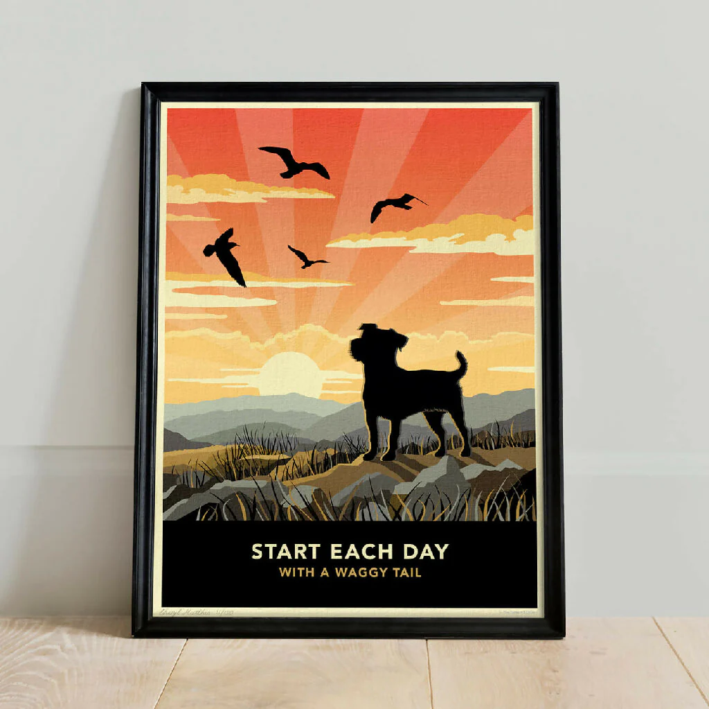 JACK RUSSELL ‘WAGGY TAILS’ LIMITED EDITION ART PRINT - Image 5
