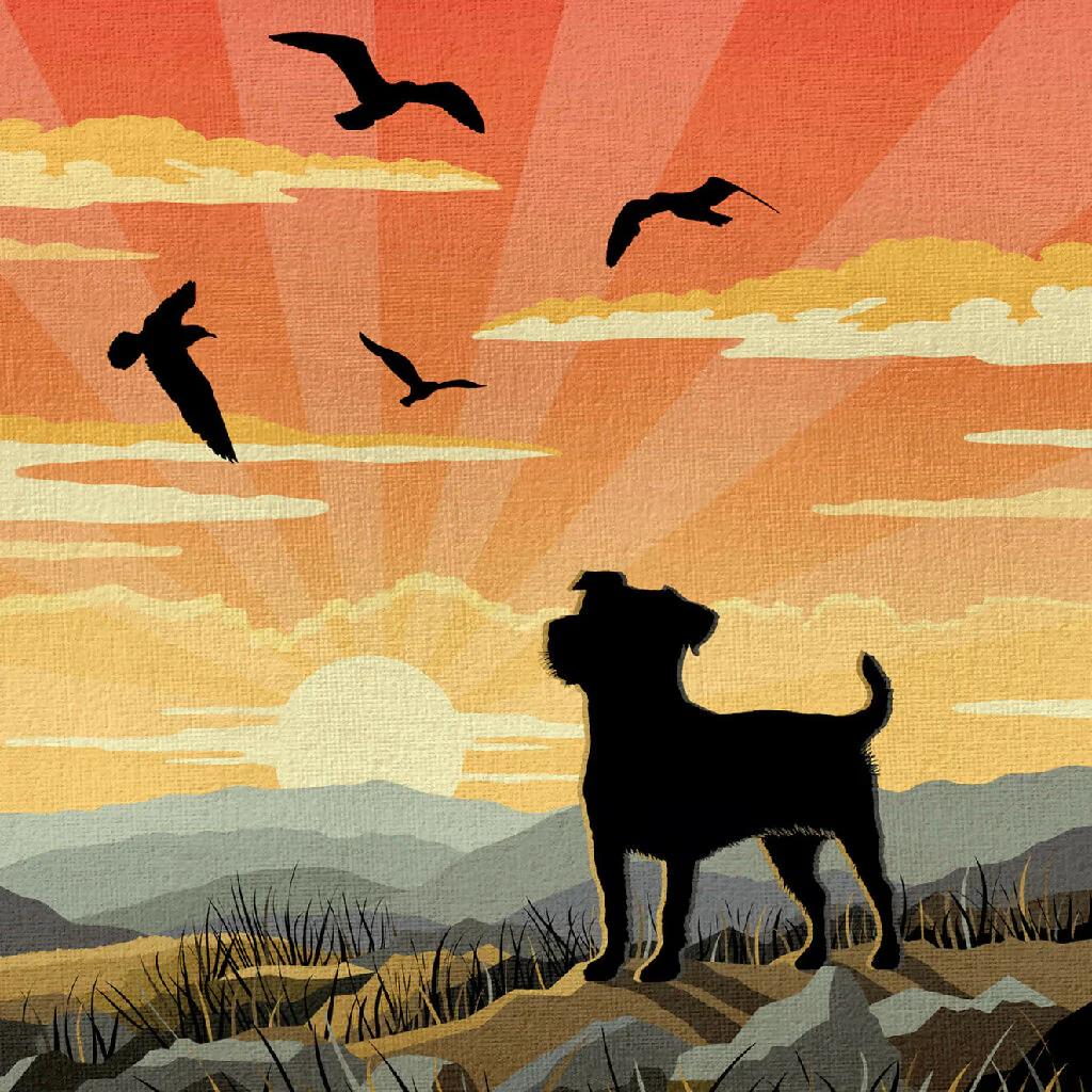 JACK RUSSELL ‘WAGGY TAILS’ LIMITED EDITION ART PRINT - Image 7