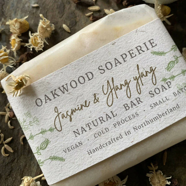 Jasmine & Ylang ylang Handmade Soap - Image 3