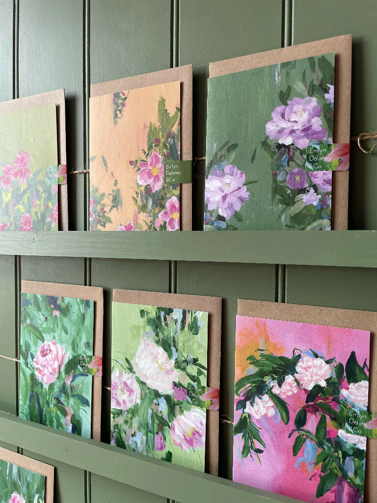 Jessica Floral Greetings Card - Image 2