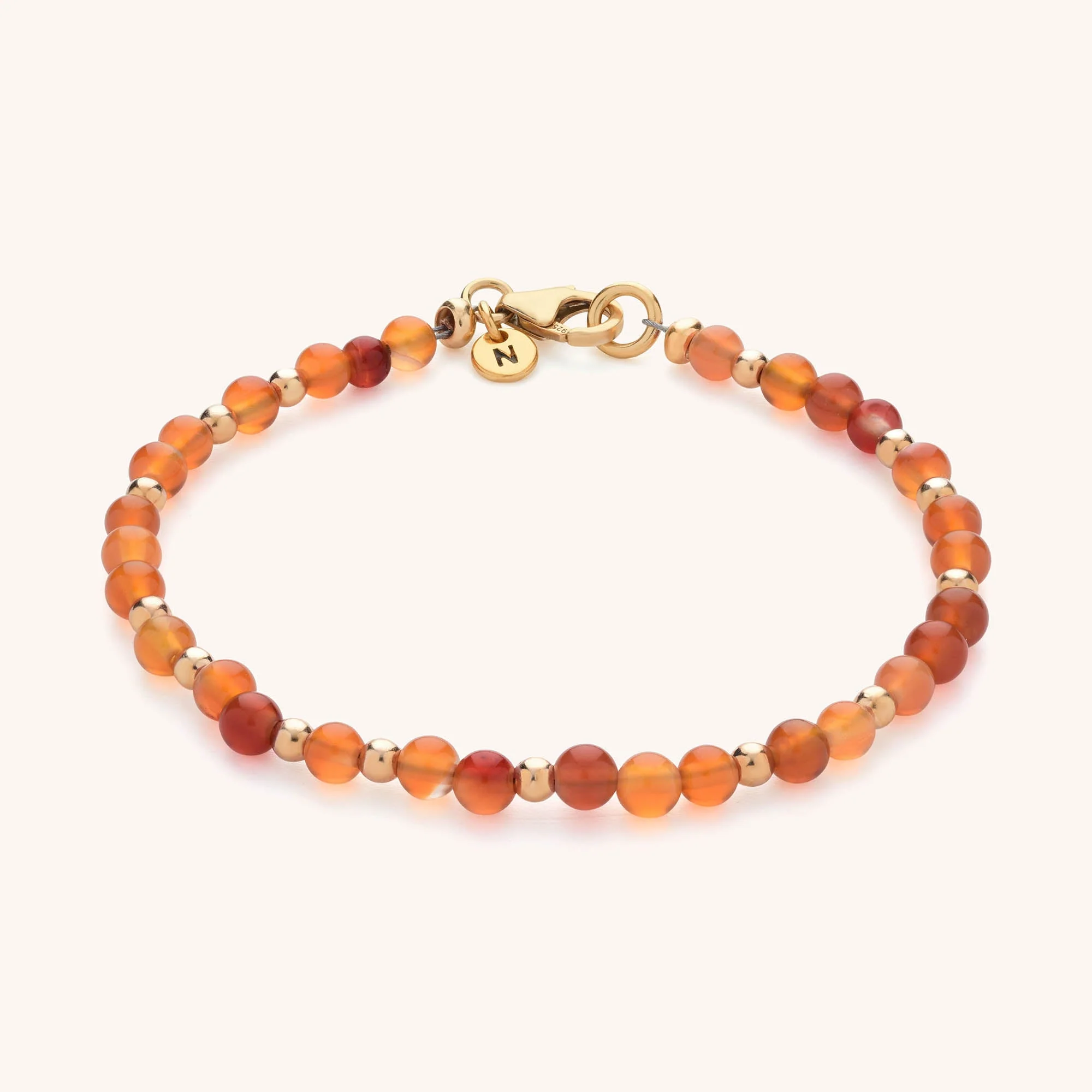 Jewel Bead Birthstone Bracelet - July - Image 3