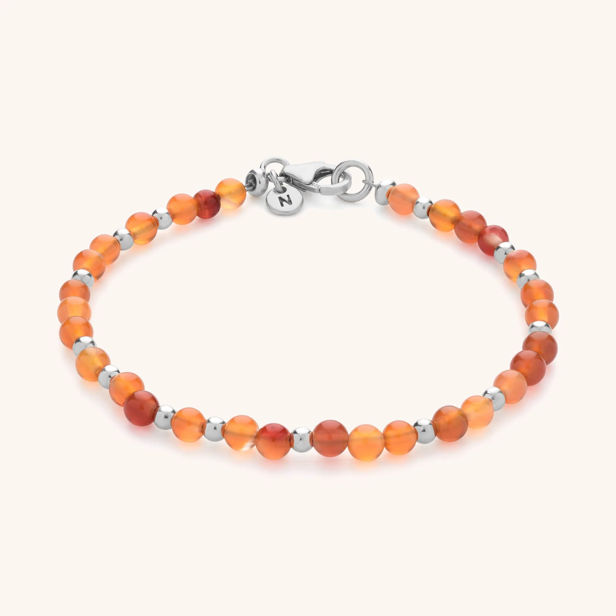 Jewel Bead Birthstone Bracelet - July - Image 6