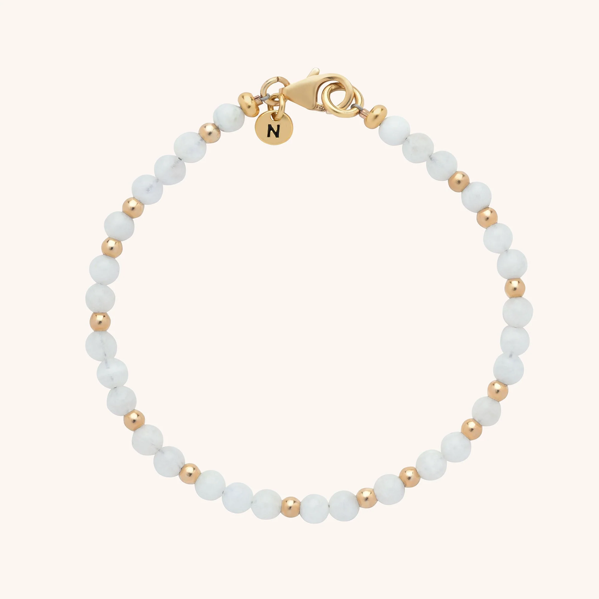Jewel Bead Birthstone Bracelet - June - Image 3