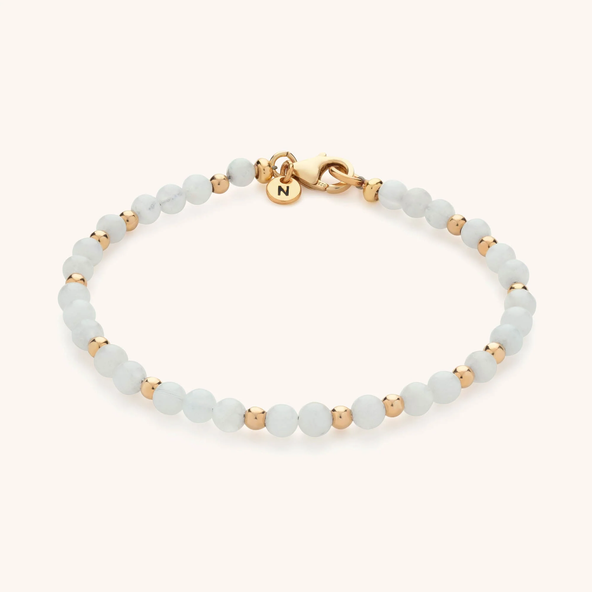 Jewel Bead Birthstone Bracelet - June - Image 4