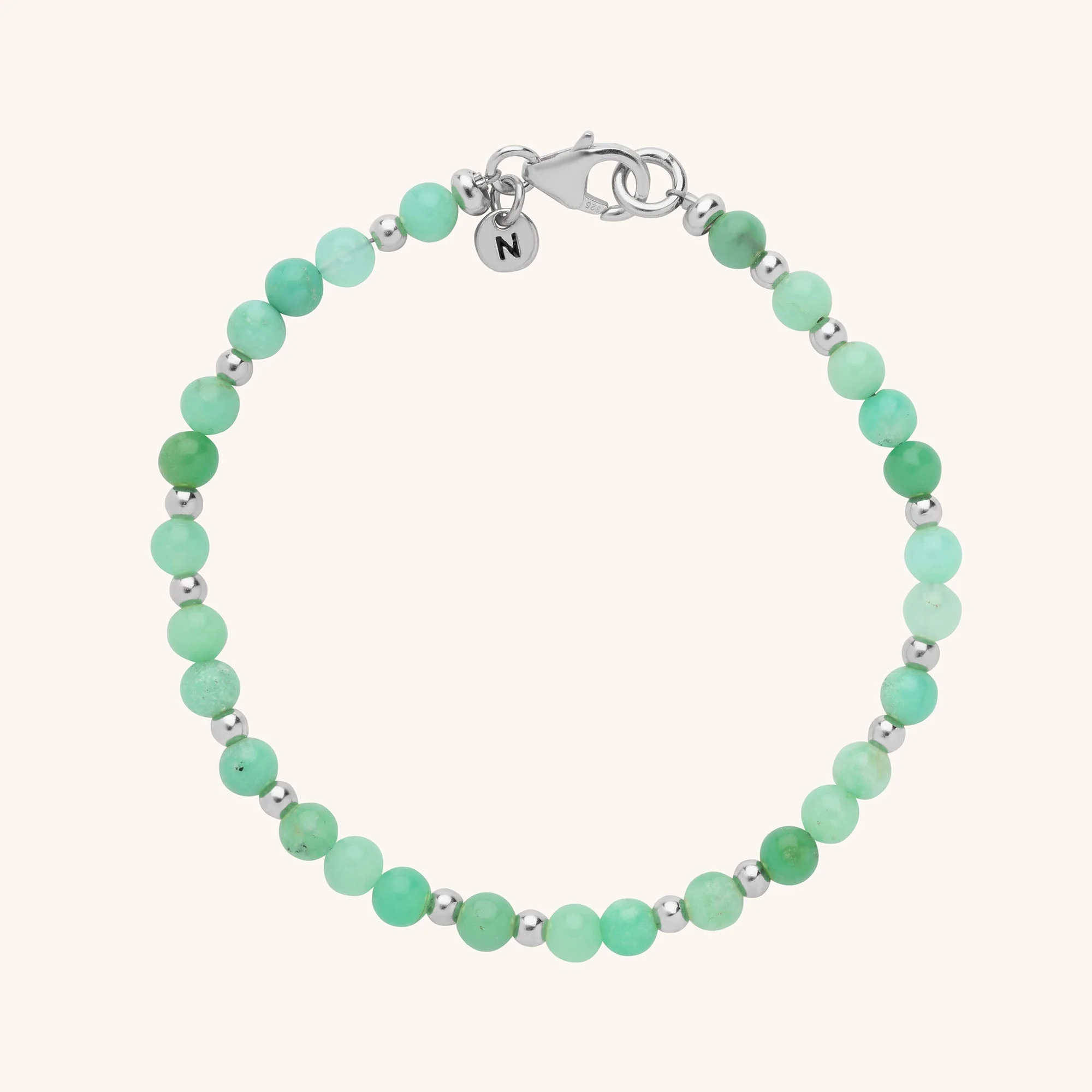 Jewel Bead Birthstone Bracelet - May