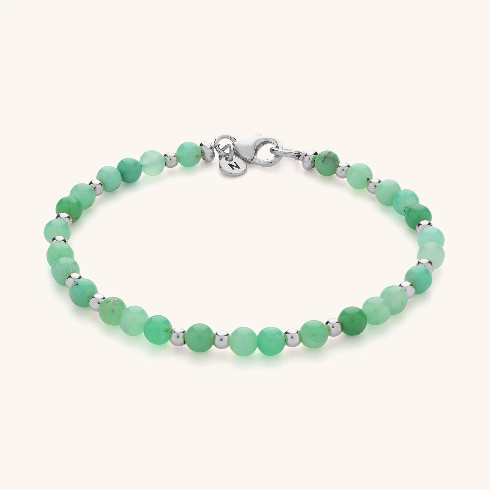 Jewel Bead Birthstone Bracelet - May - Image 3
