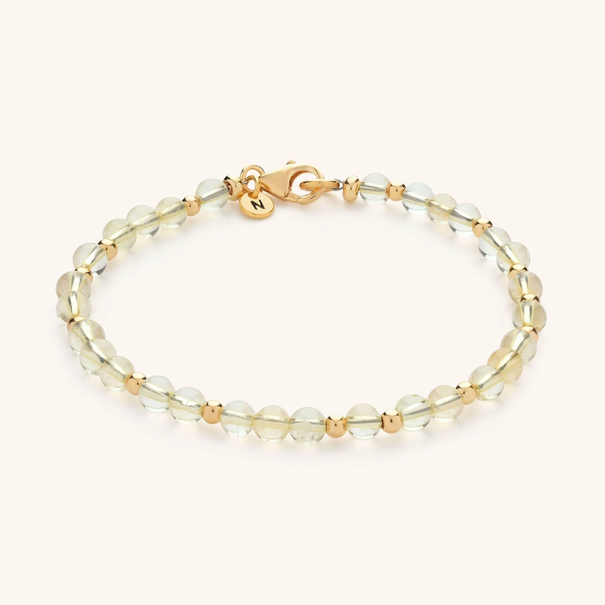 Jewel Bead Birthstone Bracelet - November - Image 2