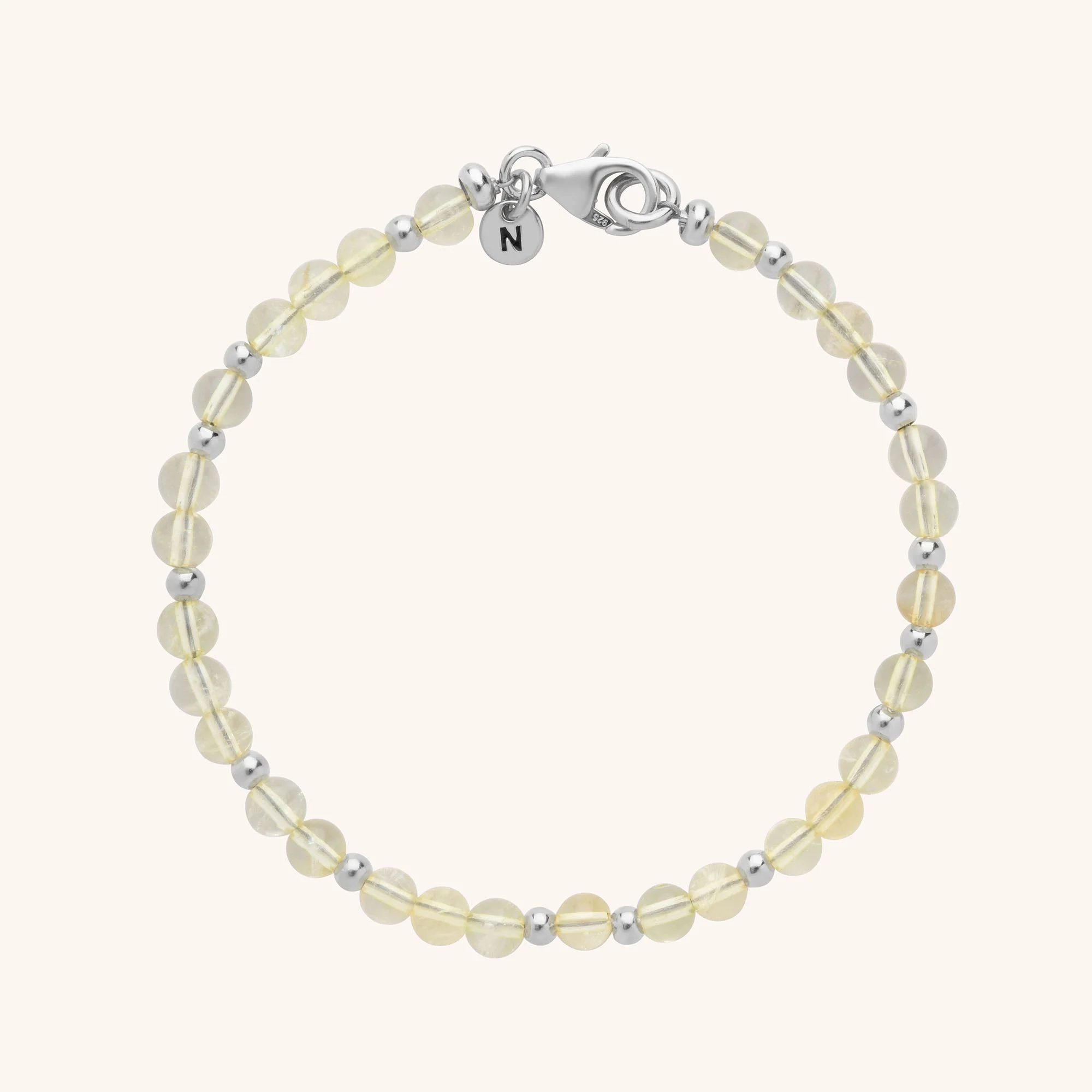 Jewel Bead Birthstone Bracelet - November - Image 3