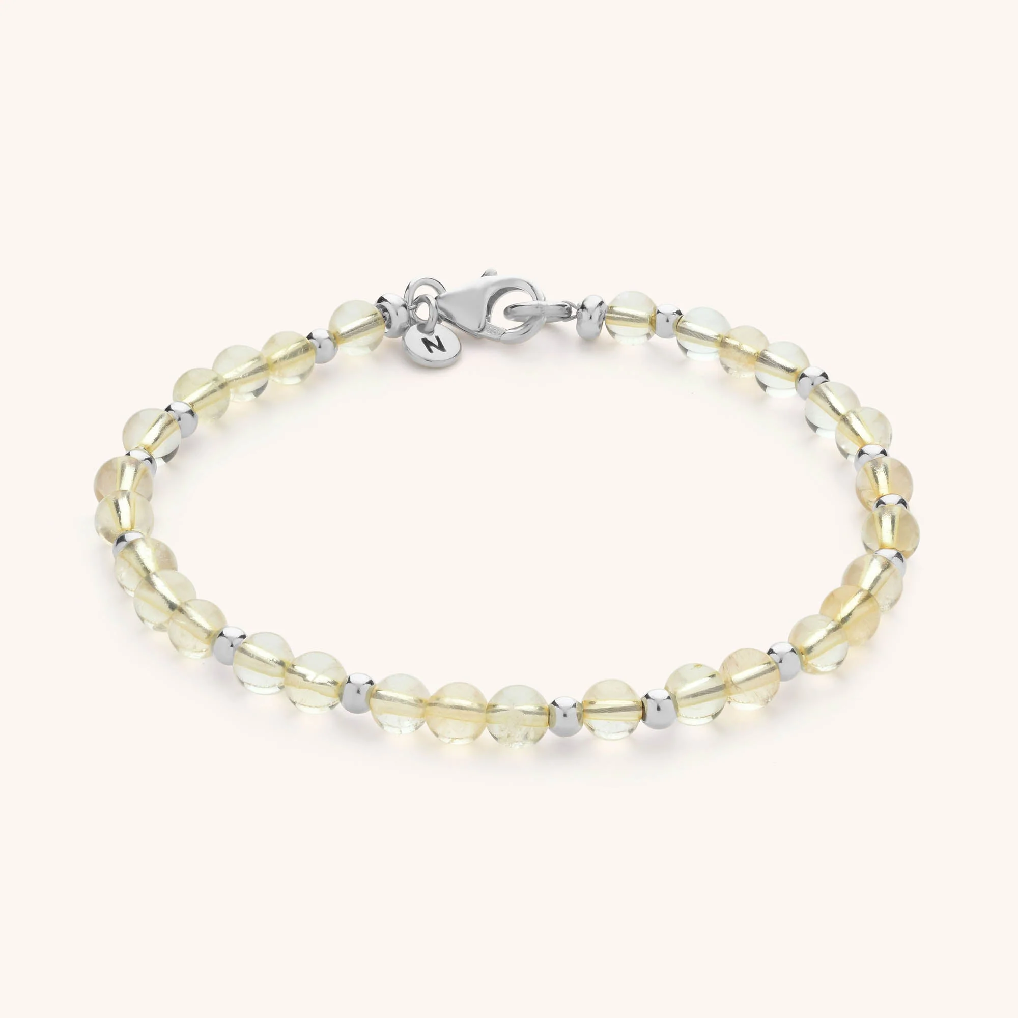 Jewel Bead Birthstone Bracelet - November - Image 4