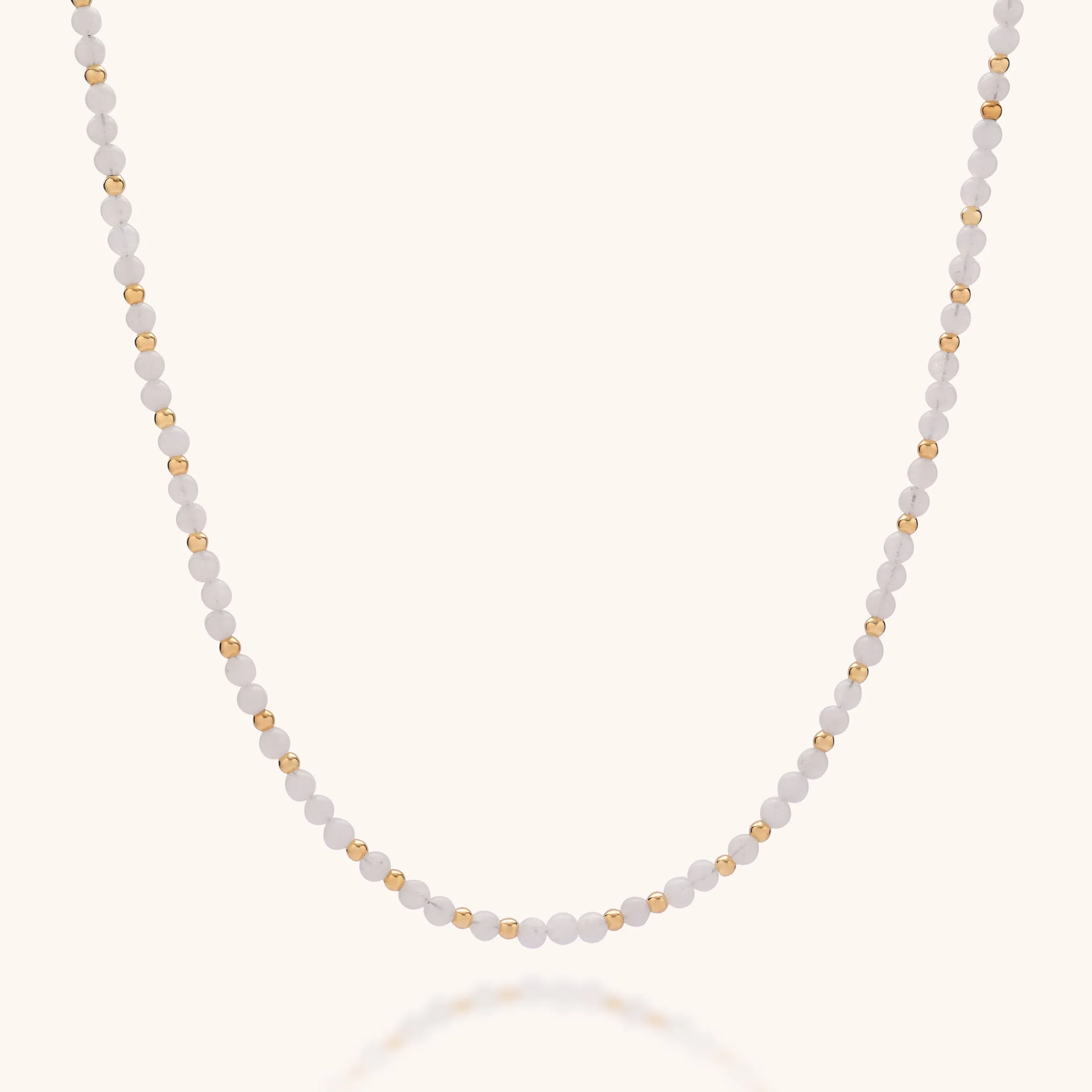 Jewel Bead Birthstone Necklace - June - Image 4