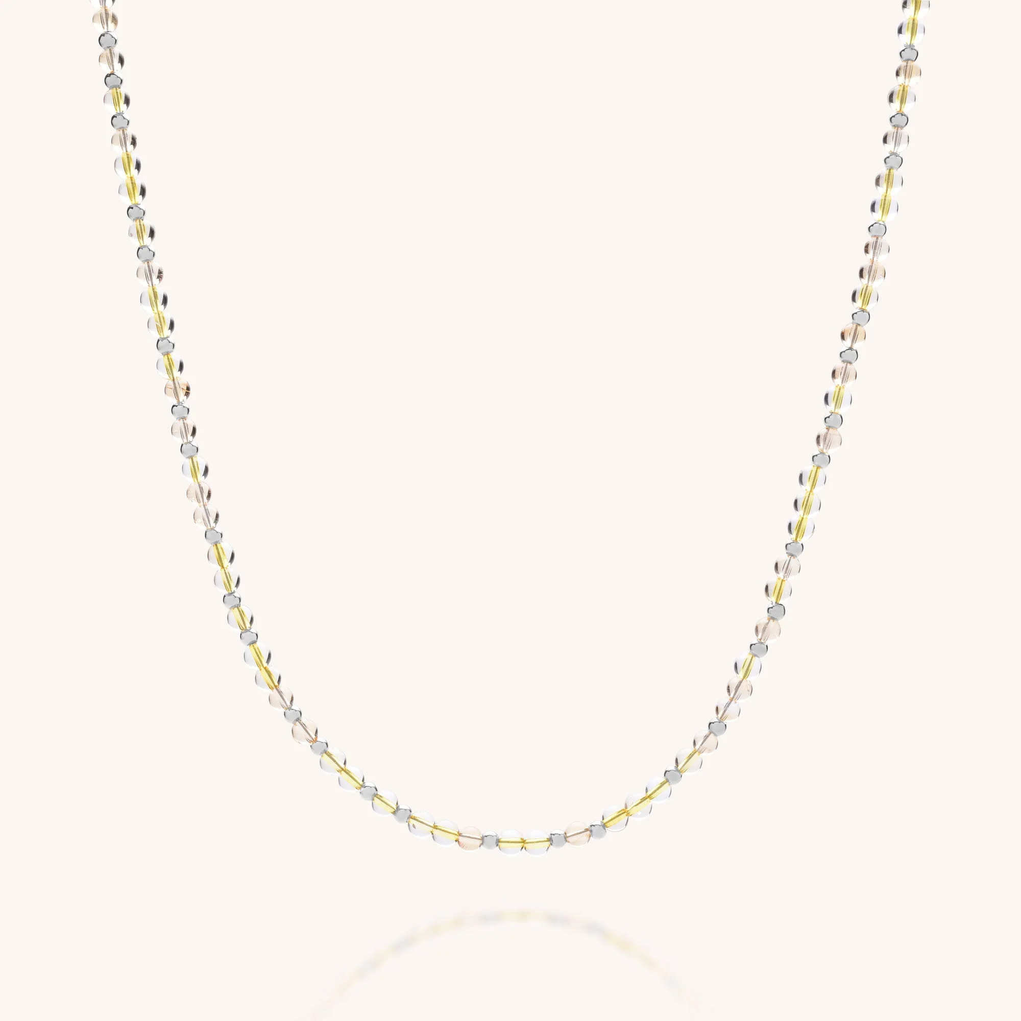 Jewel Bead Birthstone Necklace - November