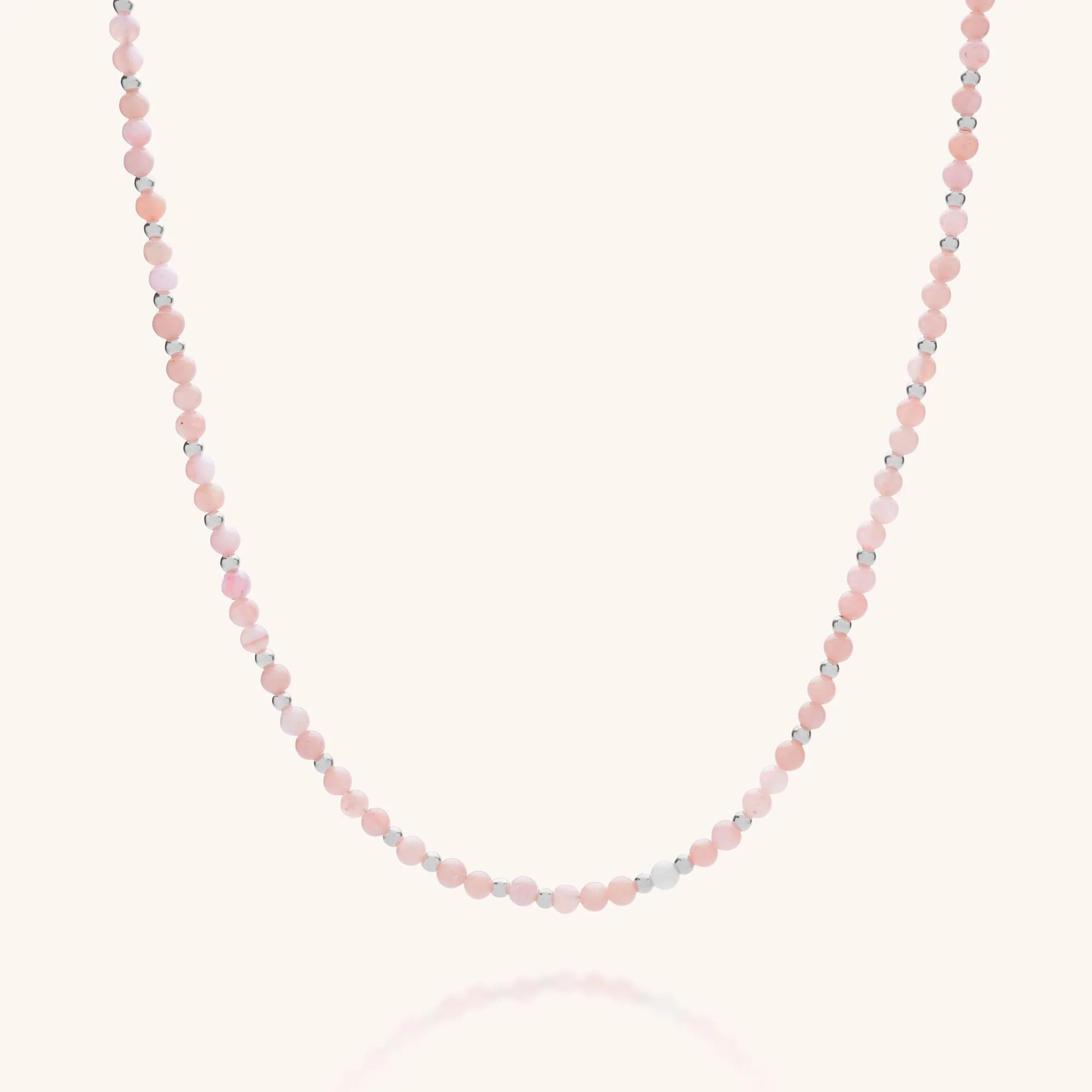 Jewel Bead Birthstone Necklace - October