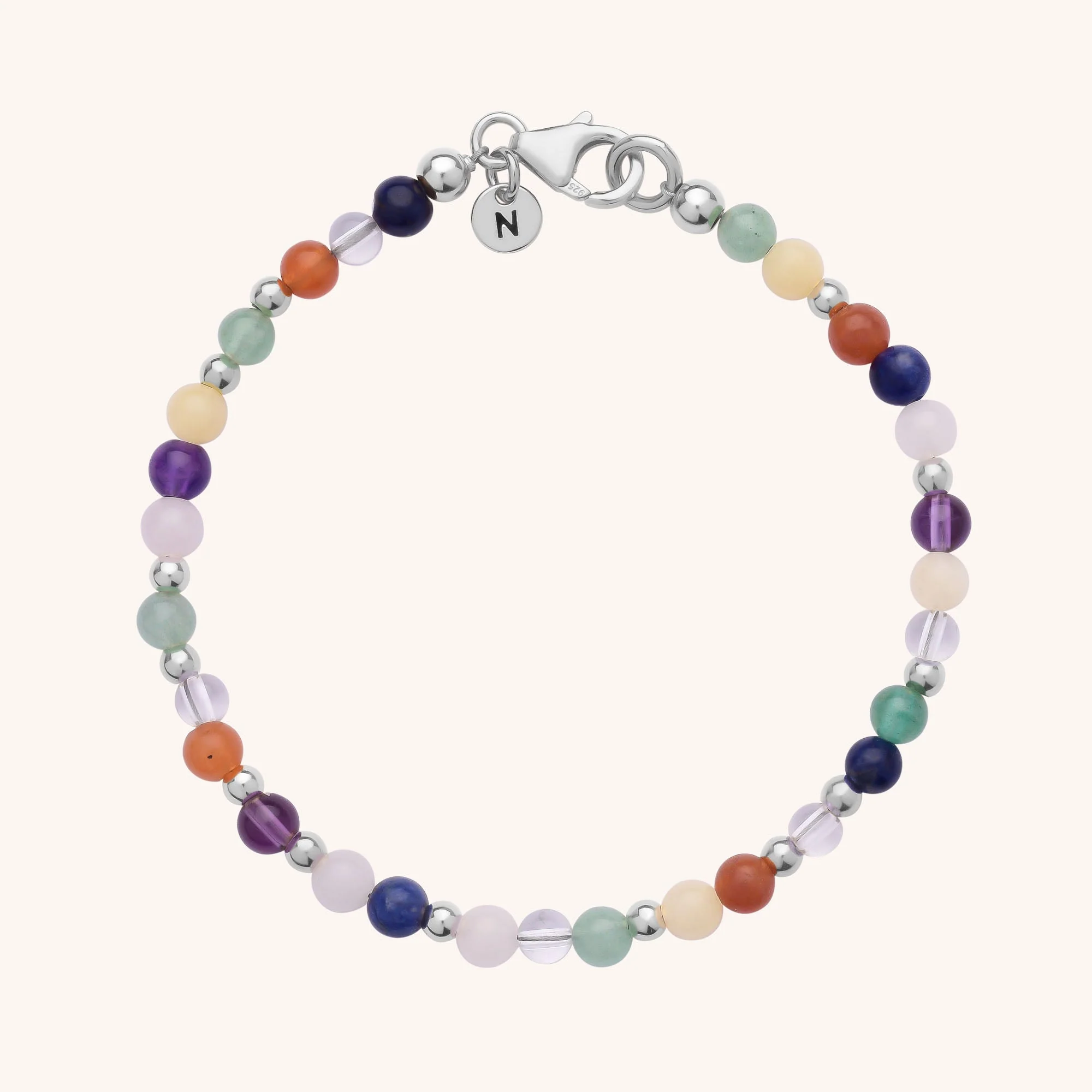 Jewel Bead Chakra Bracelet