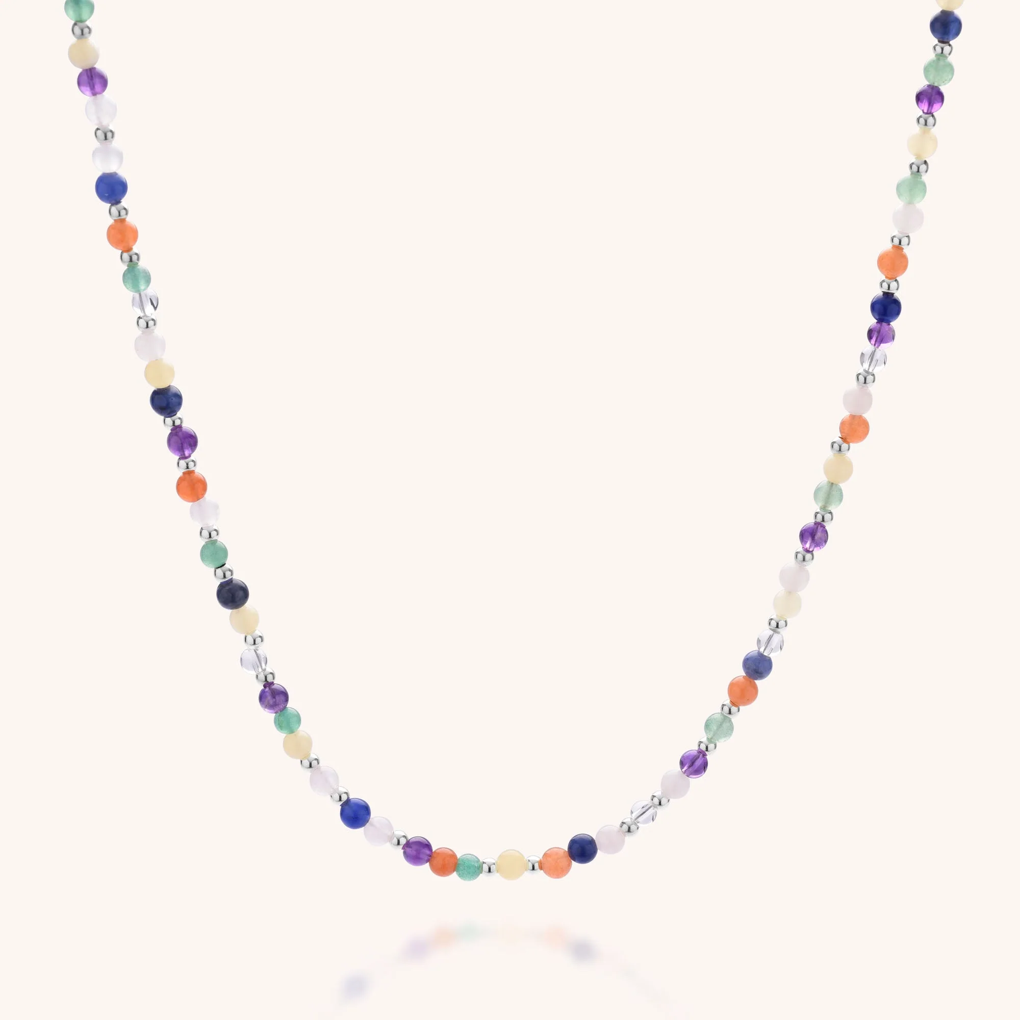 Jewel Bead Chakra Necklace - Image 3