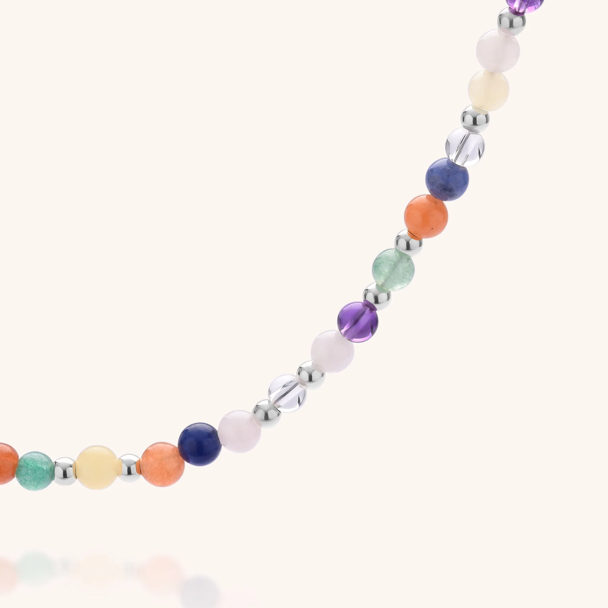 Jewel Bead Chakra Necklace - Image 4