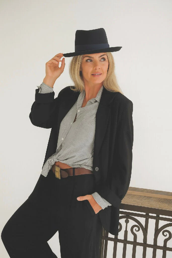 Julia Linen Boyfriend Jacket - Image 4