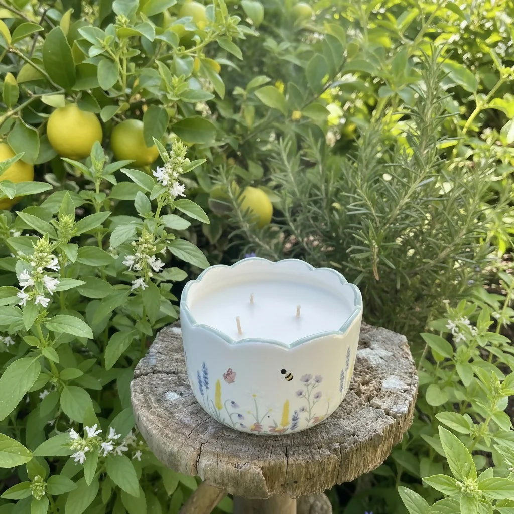 'Kitchen Garden' Scented Garden Candle - Image 3
