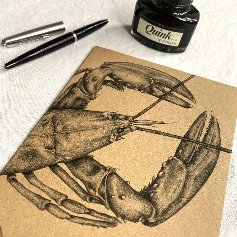 Kraft Notebook - Lobster - Image 2