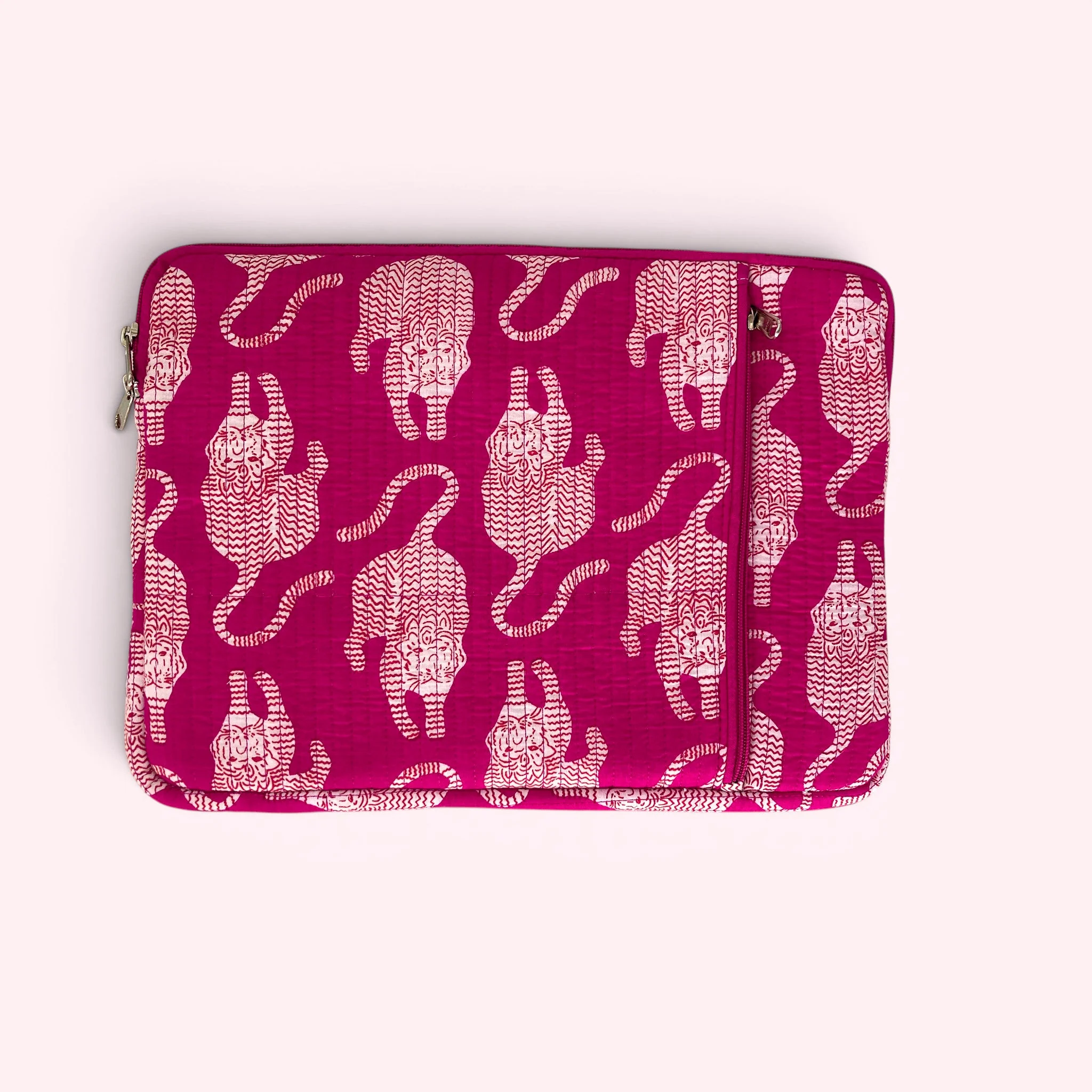 Laptop or iPad Case | Pink Tiger Print