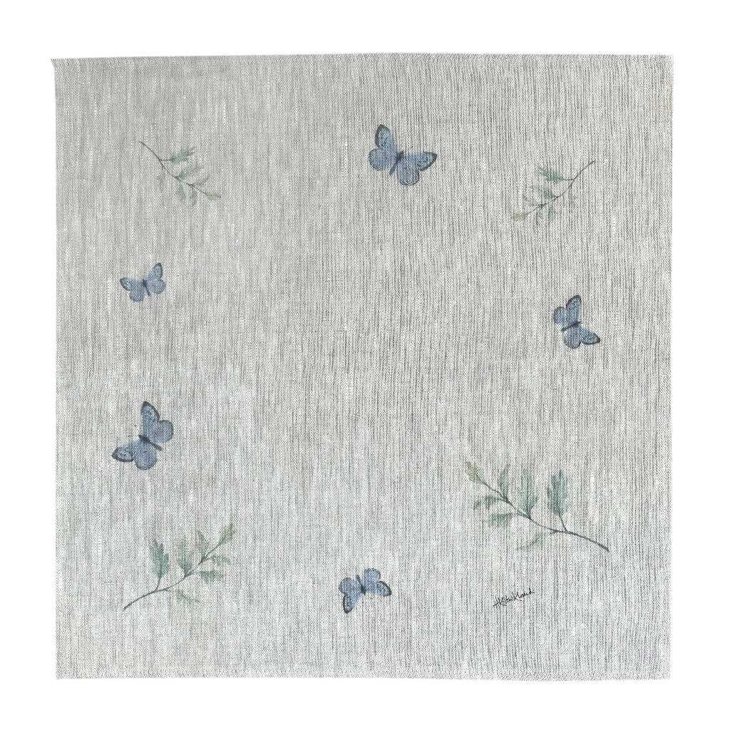 Large Blue Butterfly Napkins - Image 4