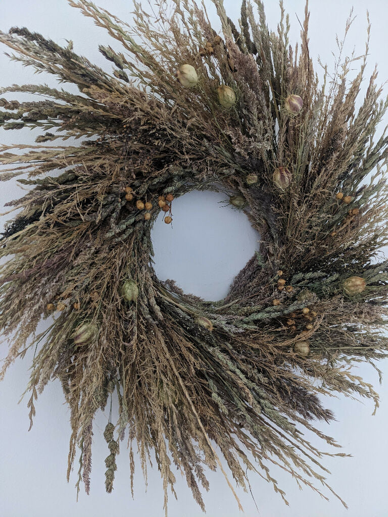 Handmade Foraged Wreath All Year Around Decoration