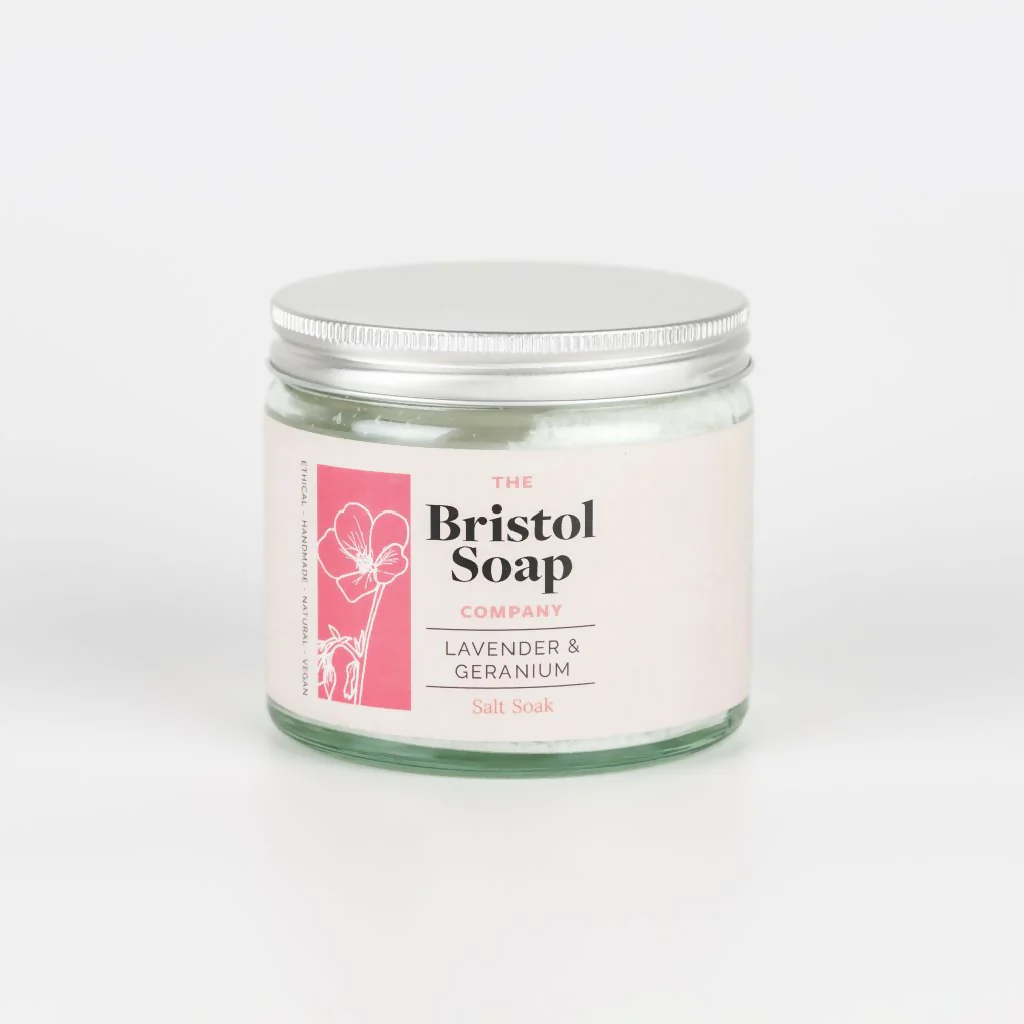 Lavender and Geranium Salt Soak - Image 2
