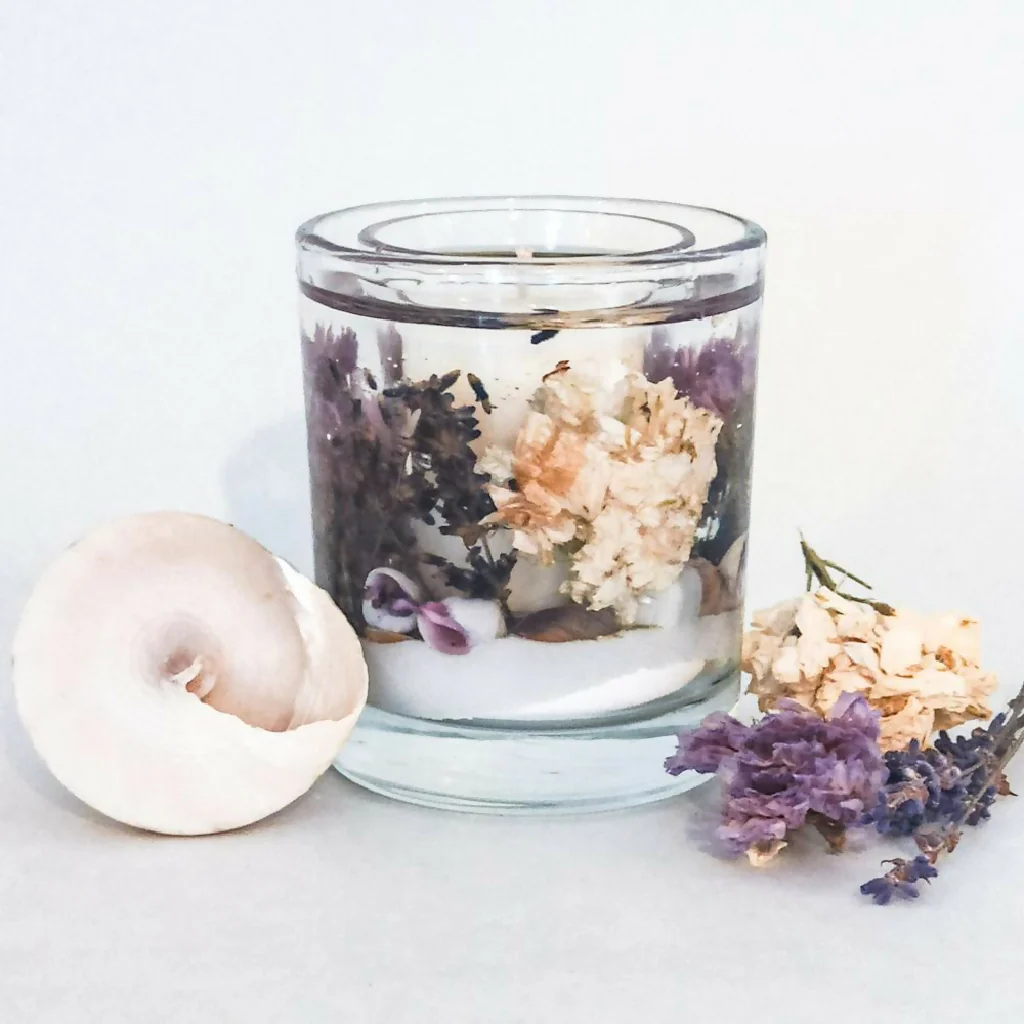 LAVENDER REFILLABLE BOTANICAL SCENTED CANDLE
