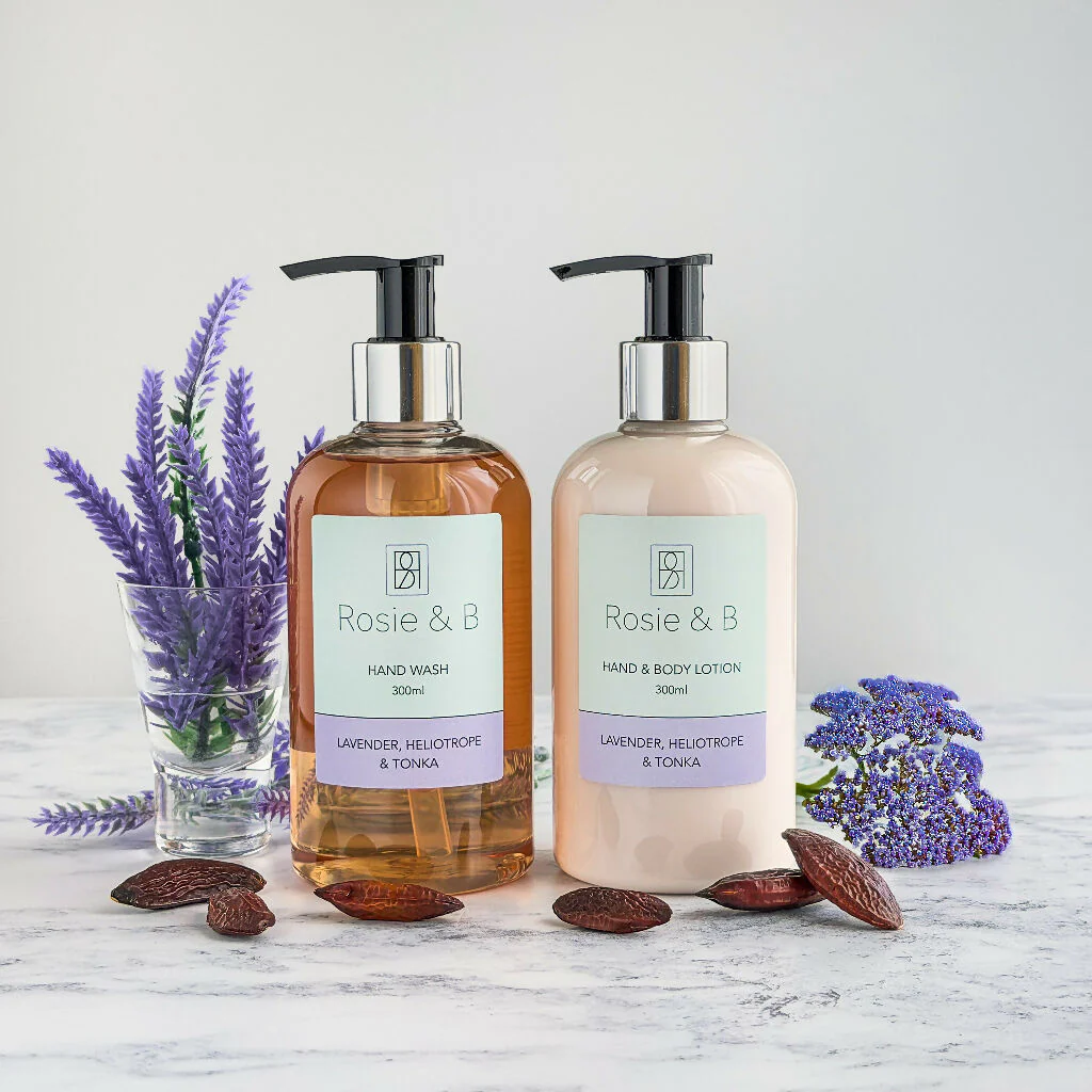 Lavender, Heliotrope & Tonka Hand & Body Set