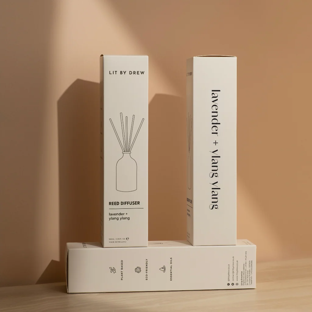 Lavender & Ylang Ylang - Pure Essential Oil Reed Diffuser - 100ml - Image 2