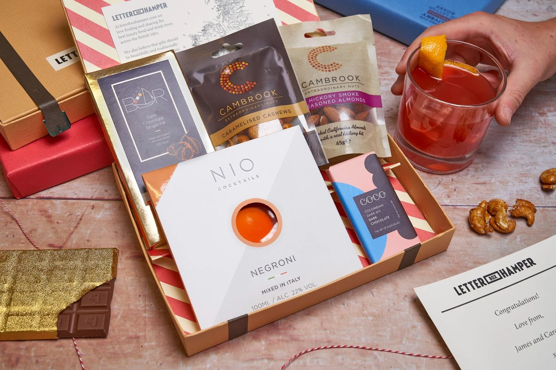 Letter Box Hamper Cocktails - Negroni - Image 2
