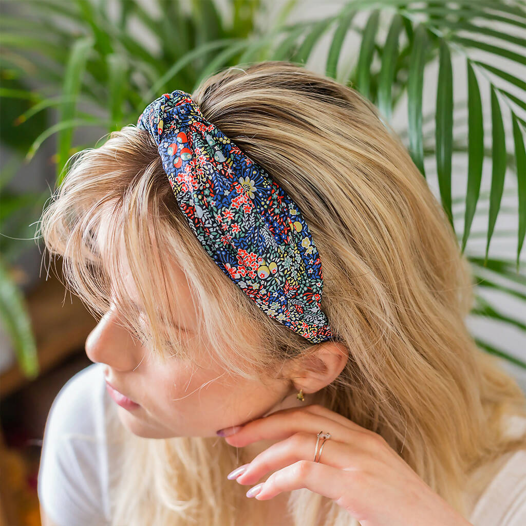Liberty Classic Knot Headband - Tresco F Print - Image 6