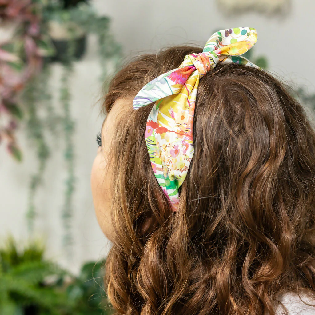 Liberty Side Bow Headband - Tresco F Print - Image 3