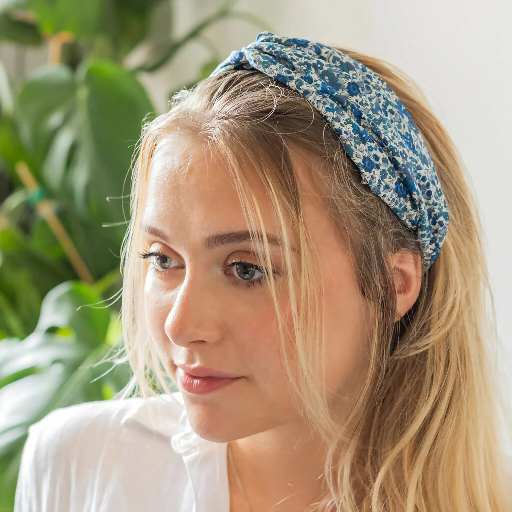 Liberty Twist Headband - Ciara C Print - Image 7