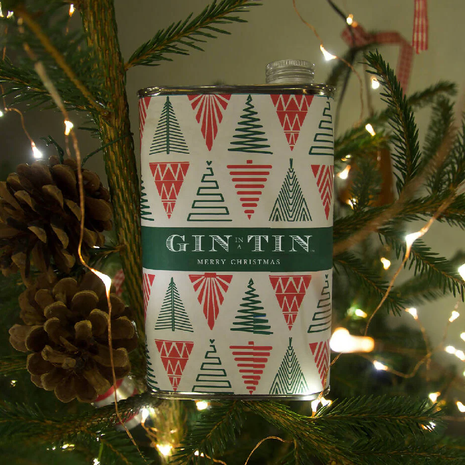 Festive Christmas Pine Gin In A Tin | 50cl Tin