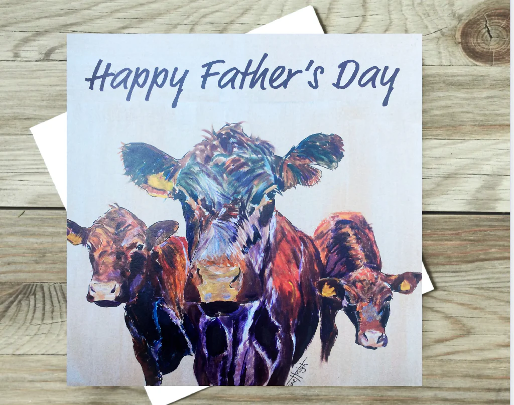 Lincoln Red Cows Card - Image 2