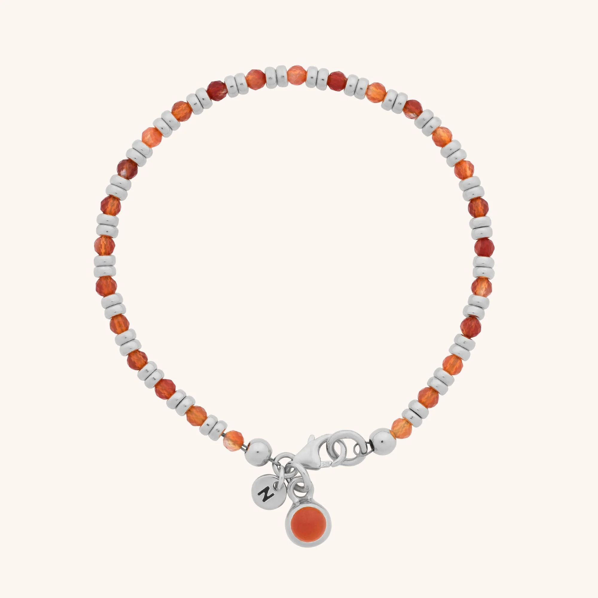 Linear Birthstone Bracelet - July