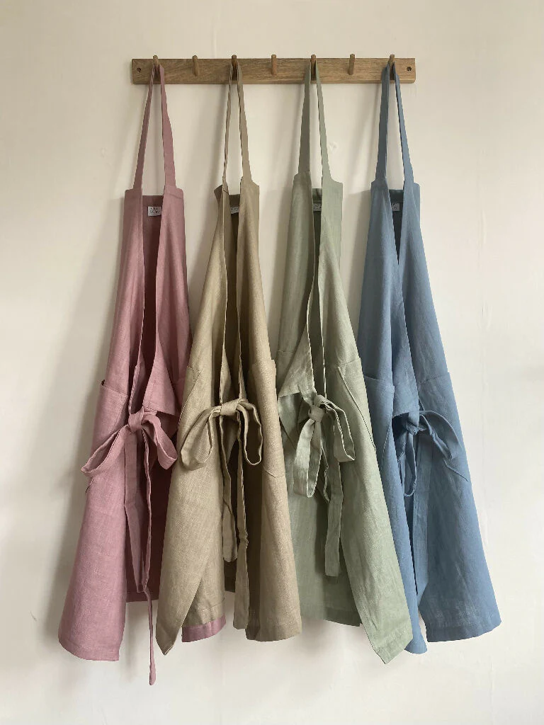 Linen Full Apron - Image 2