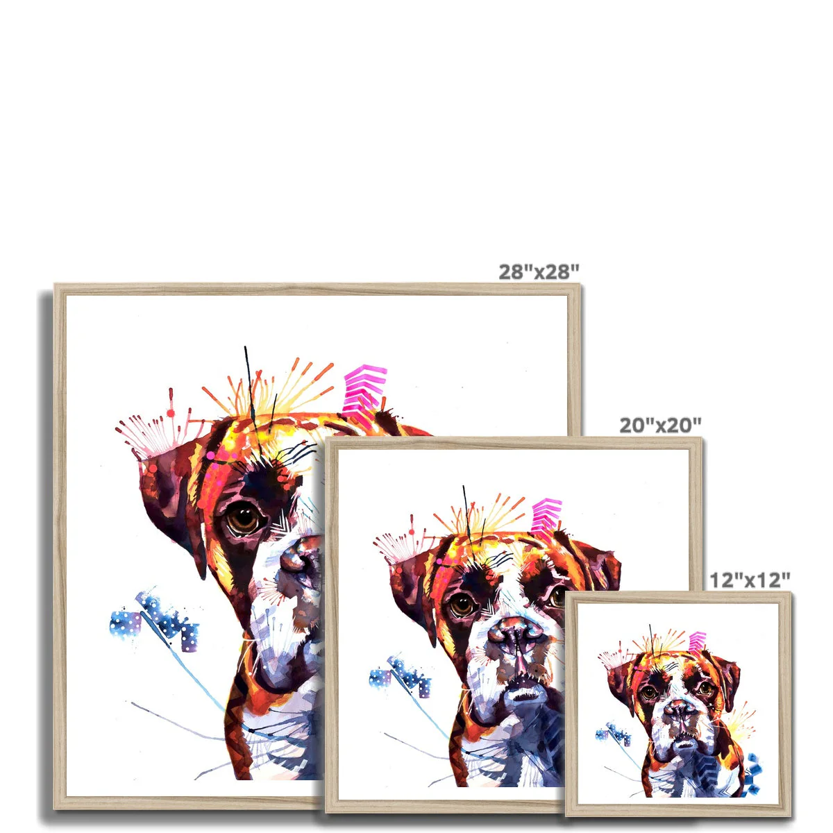Loki the Boxer Framed Print - Image 10