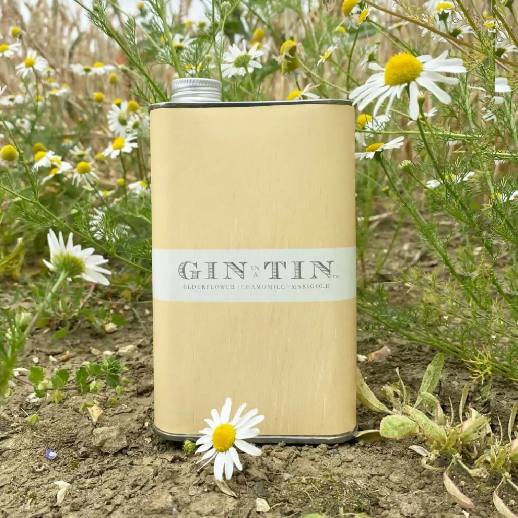 London Dry Elderflower, Chamomile & Marigold Gin In A Tin | 50cl Tin