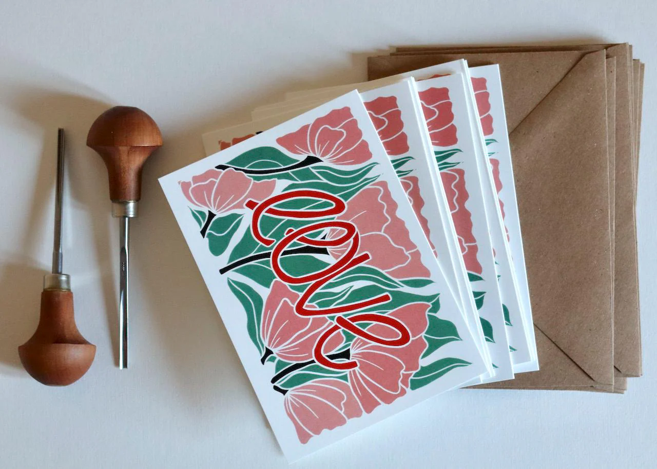 Love Amongst the Flowers Notecards - Set of 8 | Note Cards & Envelopes - Image 6