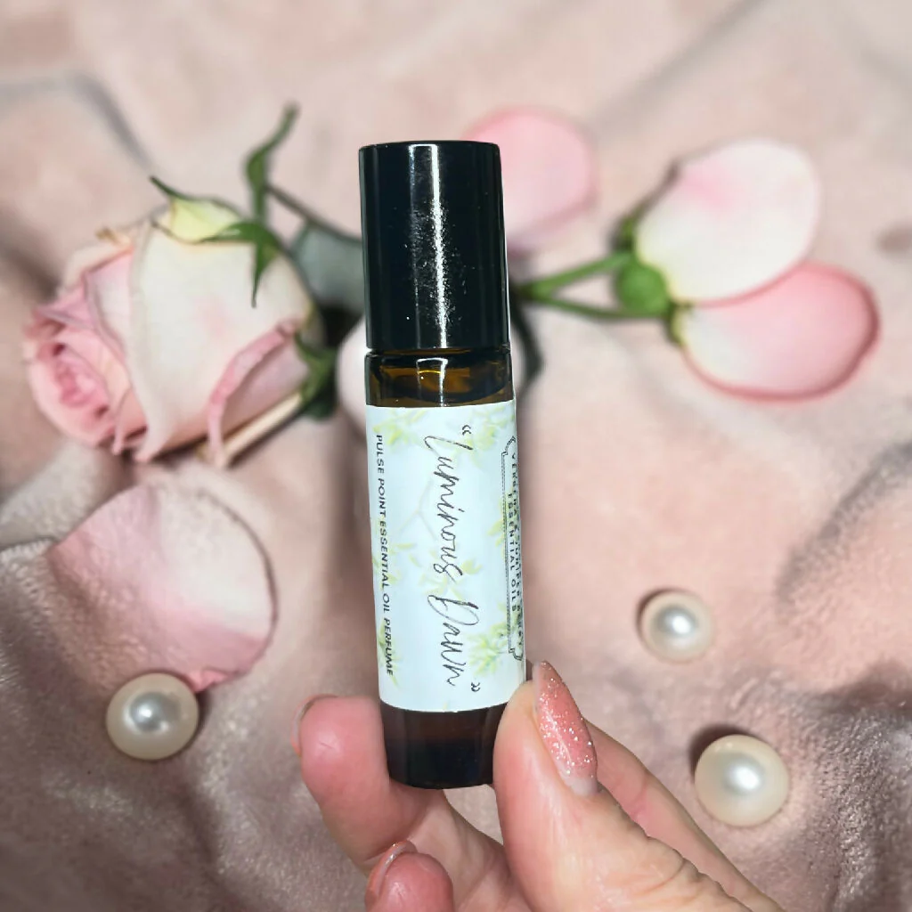 "Luminous Dawn" Pulse Point Roller Ball Perfume - Image 3