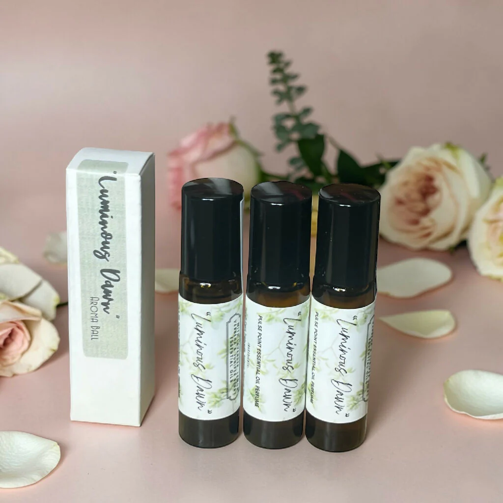 "Luminous Dawn" Pulse Point Roller Ball Perfume - Image 4